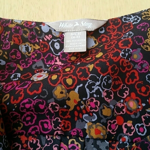 White Stag Button Down Blouse - Picture 4 of 5